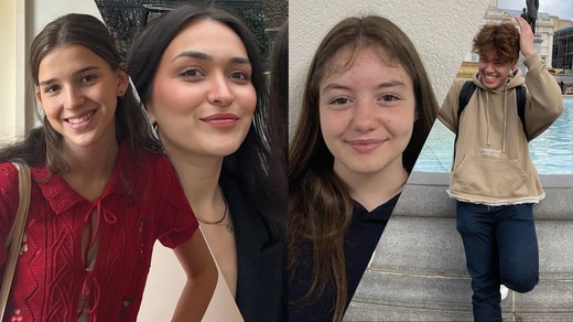 Bild von Vier Jugendliche erzählen: So informieren sie sich