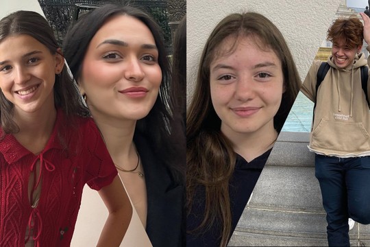 Bild von Vier Jugendliche erzählen: So informieren sie sich