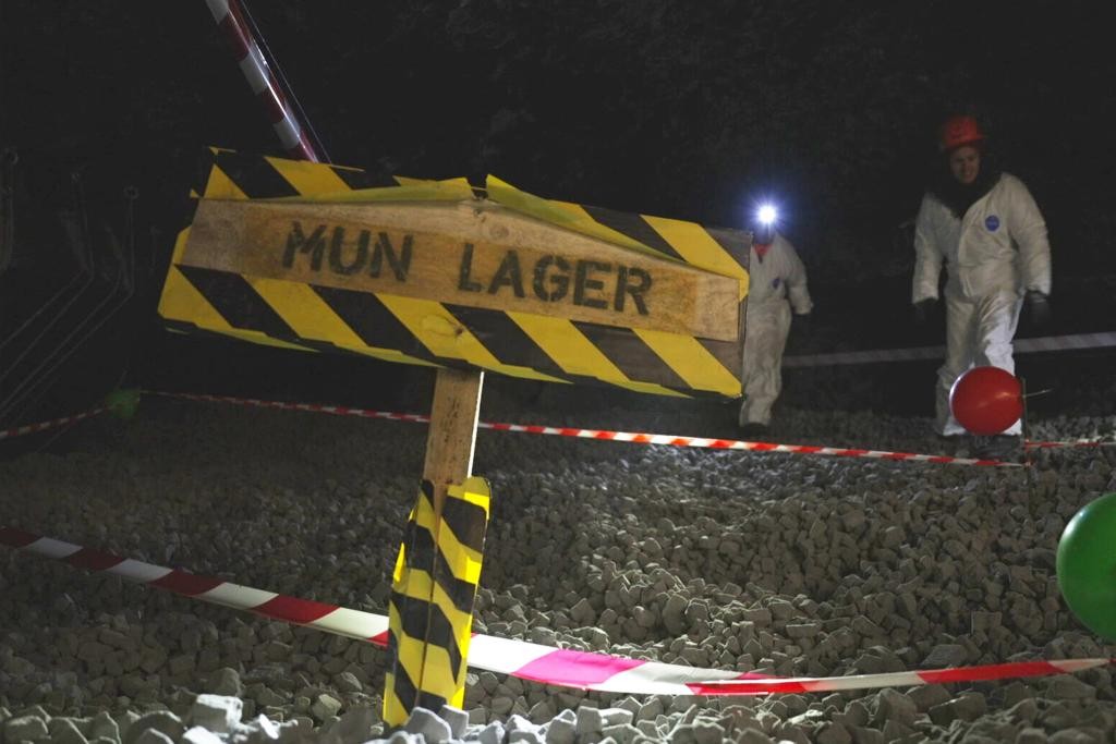 Einstein Bomben im Berg: Das Jahrhundertprojekt «Mitholz» Einen Einblick in den Stollen von Mitholz
