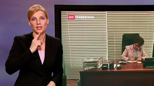 Bild von SRF zwei setzt zum Tag der Gebärdensprache ein Zeichen