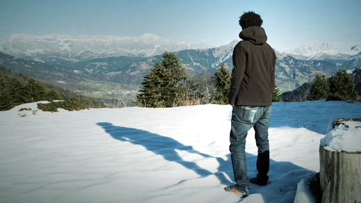 Bild von Web-Reportage: «Sandalen im Schnee»