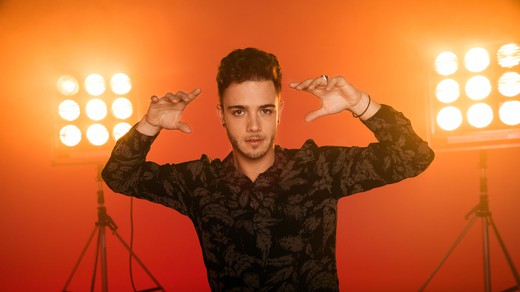 Bild von Luca Hänni mit «She Got Me» für die Schweiz am «Eurovision Song Contest» 2019