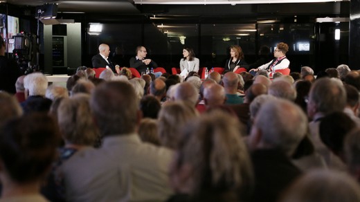 Bild von Fotogalerie: Promitalk 2019 zu «Förderung und Forderung der Schweizer Musik»