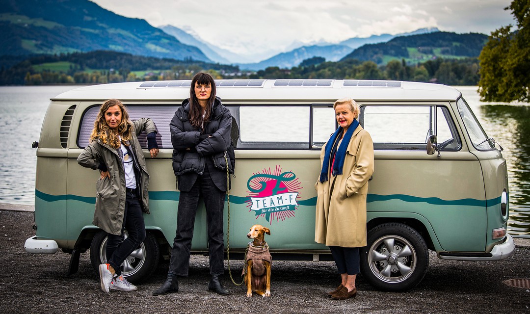 Team F: Florence Fischer, Barbara Eisl, Ernestyna Orlowska, Canelle Fischer