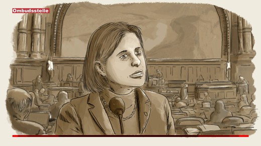 Bild von Medienauftritt von Esther Friedli unter der Lupe