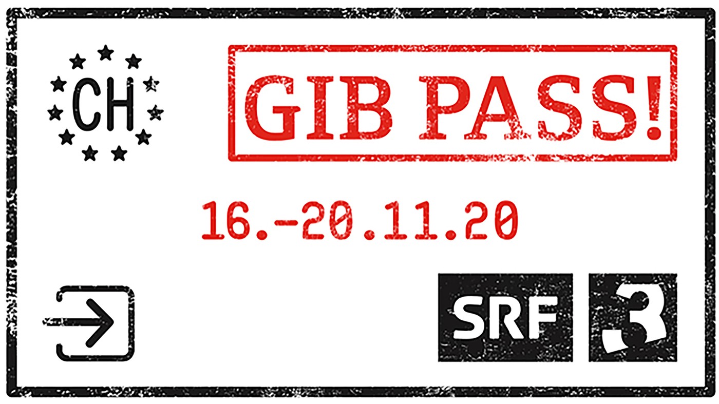 Keyvisual der Themenwoche «Gib Pass!»