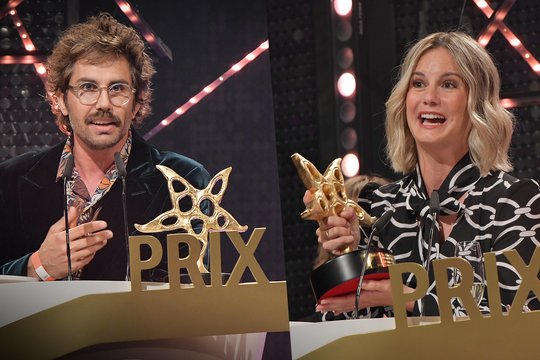 Bild von Prix Walo: David Constantin und Fabienne Gyr ausgezeichnet