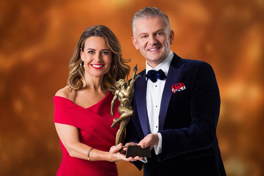 Bild von «Credit Suisse Sports Awards» mit Salzgeber und Studer