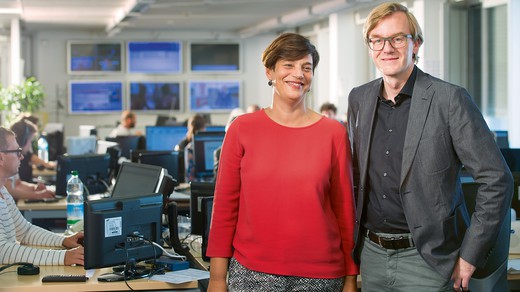 Bild von Baustelle Journalismus: Bei SRF News wird an der Zukunft von SRF gearbeitet