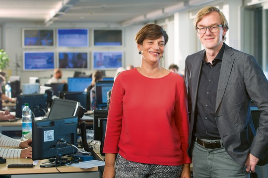 Bild von Baustelle Journalismus: Bei SRF News wird an der Zukunft von SRF gearbeitet