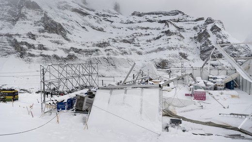 Bild von Sturm verschont SRG-Infrastruktur am Lauberhorn 