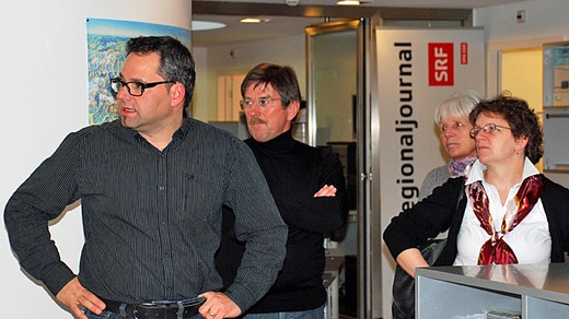 Bild von Fotogalerie Neumitgliederapéro im Regionalstudio Ostschweiz 26.02.2013