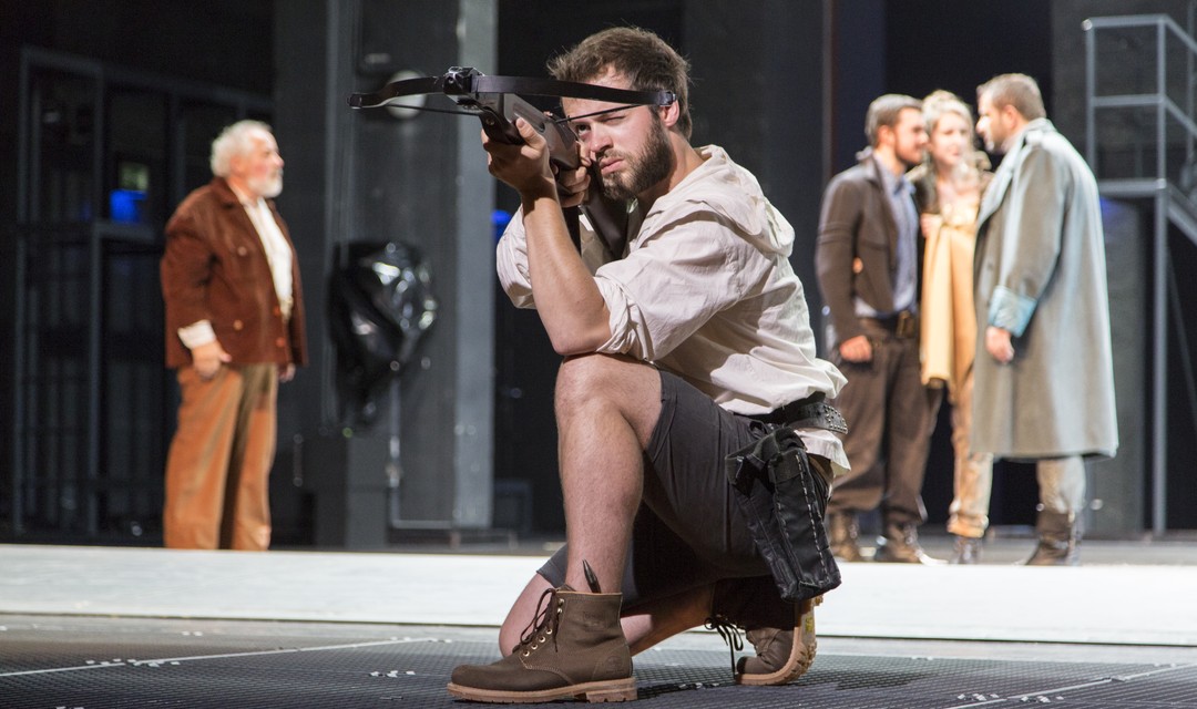 Szene aus der Tell-Inszenierung 2024