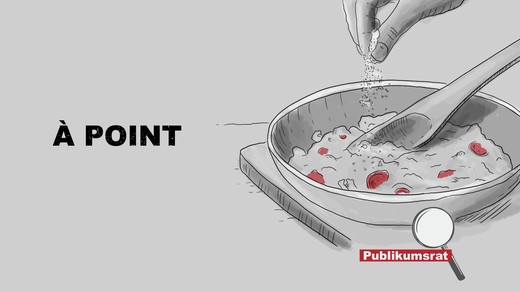 Bild von Im Fokus des Publikumsrats: «À point»