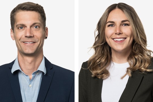 Bild von Dominik Steiner und Andrea Thurnherr verstärken die Regionalredaktion Zürich Schaffhausen