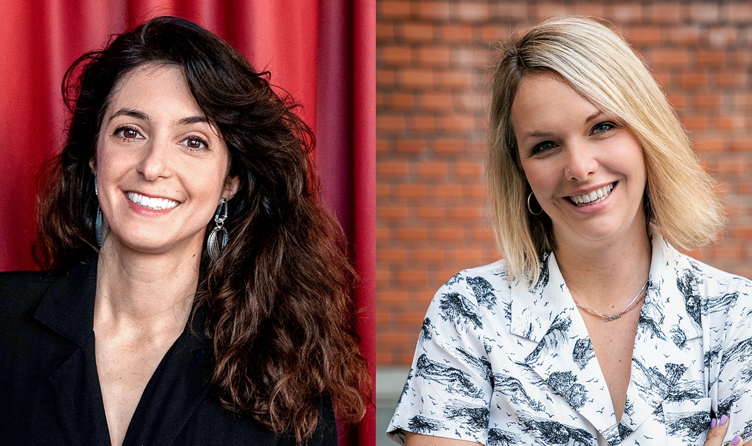 Céline Werdelis und Jenni Herren.