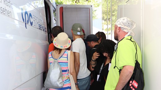 Bild von Hinter den Kulissen am St. Galler Open Air
