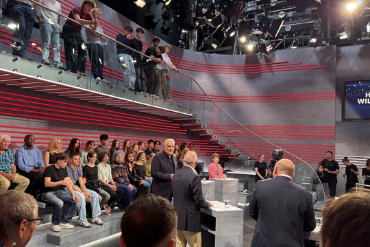 Bild von Die SRG Luzern besuchte die «Publikums-Arena» zum Hitzesommer