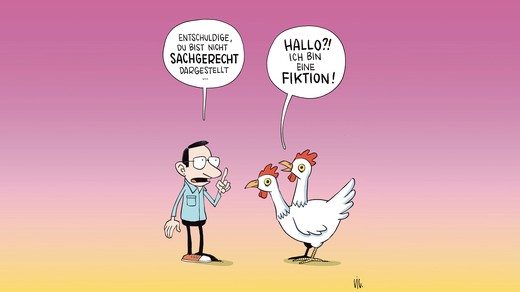 Bild von Muss die Fiktion «sachgerecht» sein?