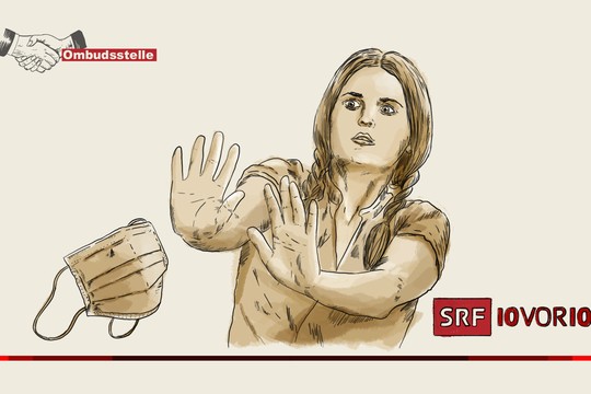 Bild von Kontroverse um «Maskenverweigerin»