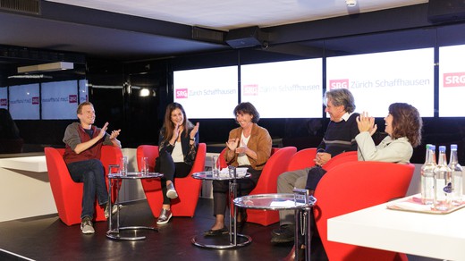 Bild von Fotogalerie: Promitalk 2018 zu «Faszination Radio – gestern, heute, morgen»