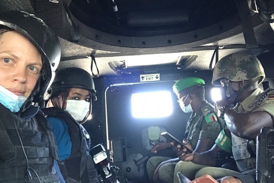 Bild von Anna Lemmenmeier: «Ich verstehe mich nicht als Kriegsreporterin»