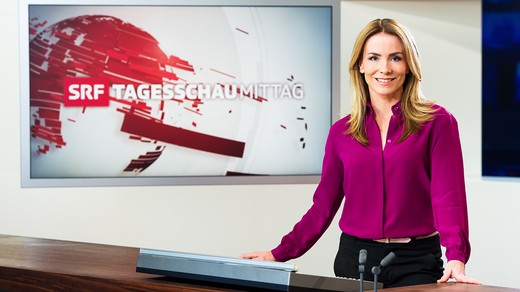 Bild von «Tagesschau»: Monika Schoenenberger neu im Moderationsteam