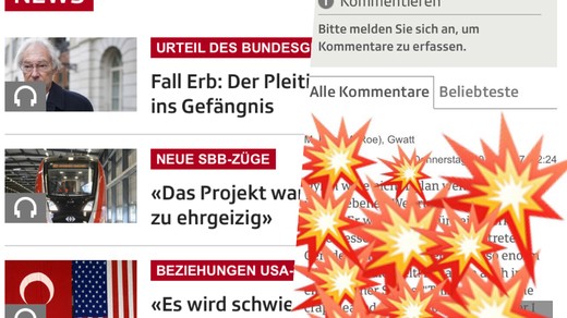 Bild von «Die Kommentarspalte ist ein Minenfeld»