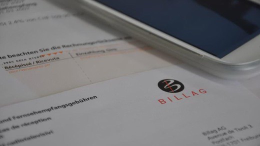 Bild von Einführung der Radio- und Fernsehabgabe: Letzte Billag-Rechnung