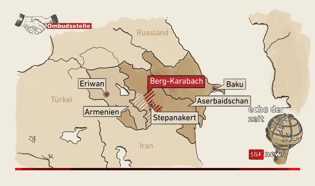 Bild von «Echo der Zeit» berichtete zulässig über Berg-Karabach