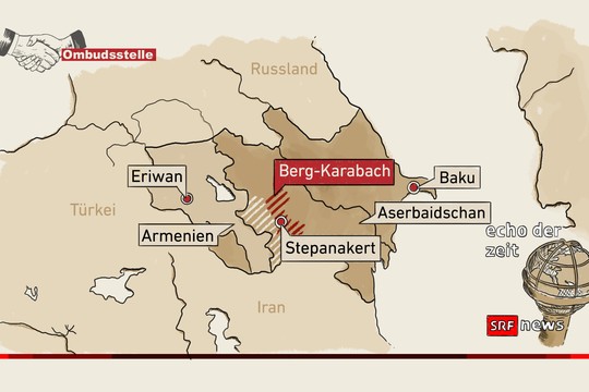 Bild von «Echo der Zeit» berichtete zulässig über Berg-Karabach