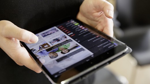 Bild von SRF-Videos testweise auf NZZ-Website