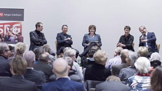 Bild von Schlossgespräch der SRG AG SO zur Ombudsstelle und ihren Fällen