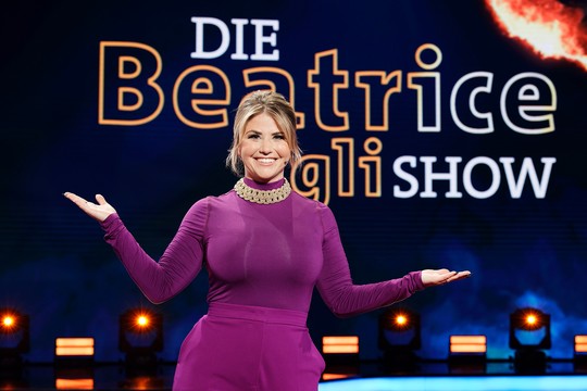 Bild von «Die Beatrice Egli Show» mit Kunz, Bastian Baker und Andrea Berg