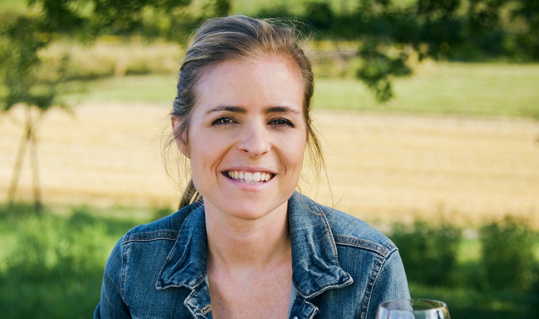 Moderatorin Katharina Locher