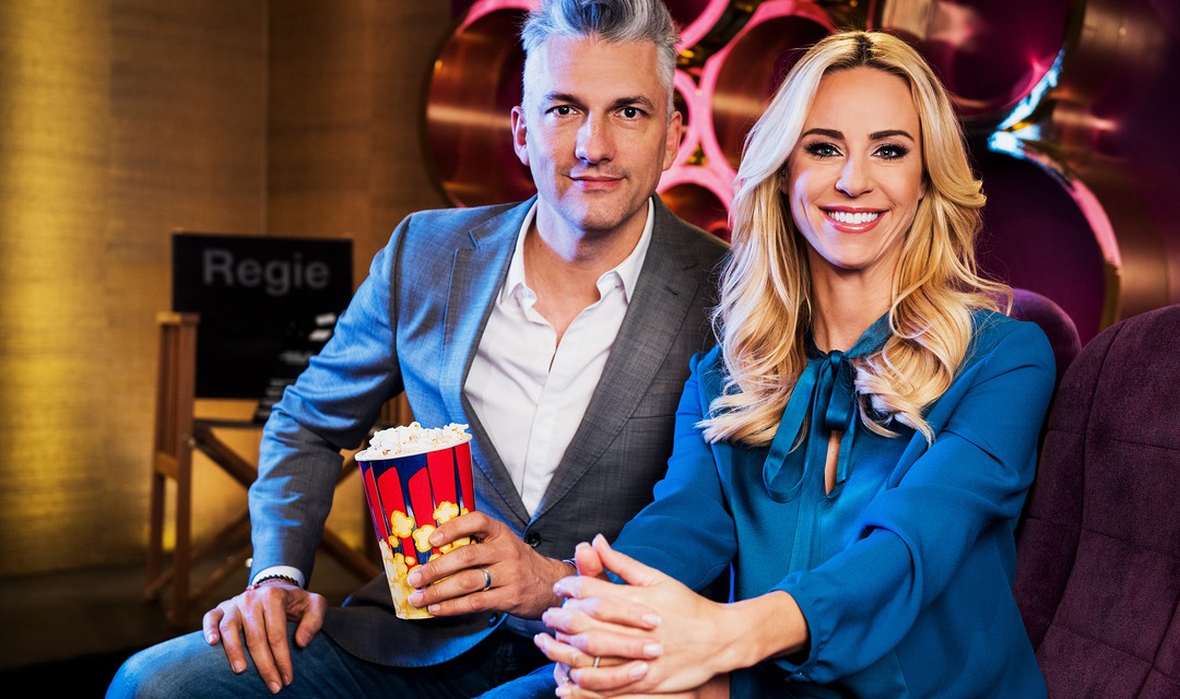 Oscar-Experte Philippe Klemenz und Moderatorin Nicole Berchtold