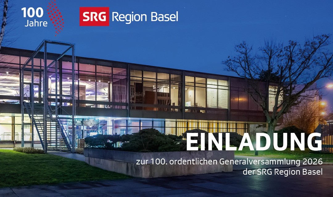 Bild von 100. Generalversammlung 2026 der SRG Region Basel