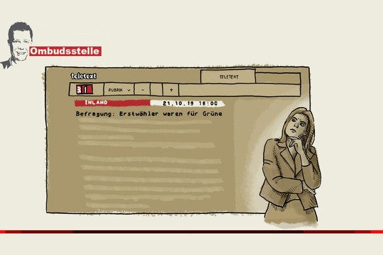 Bild von Teletext-Meldung war nicht manipulativ