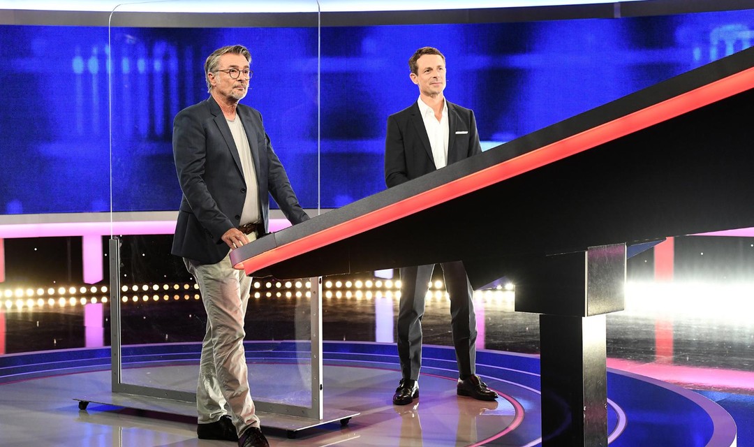 Stefan Gubser und Moderator Alexander Bommes