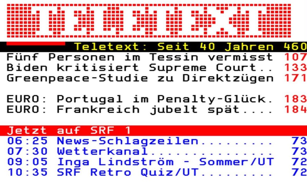 40 Jahre Teletext