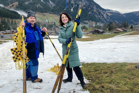 Bild von «Mona mittendrin» im gefährdeten Skigebiet