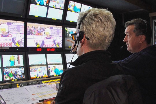 Bild von 1‘163‘000 Zuschauerinnen und Zuschauer in der Spitze beim Supersonntag der Ski-WM auf SRF zwei