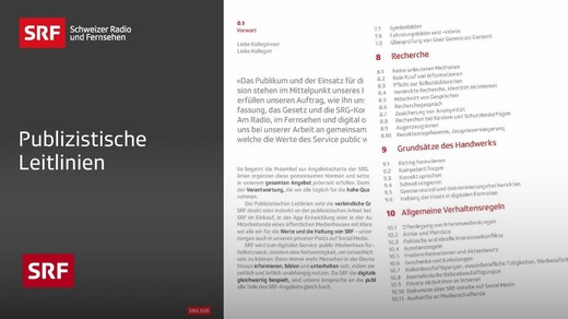 Bild von Publizistische Leitlinien: Was geht konkret?