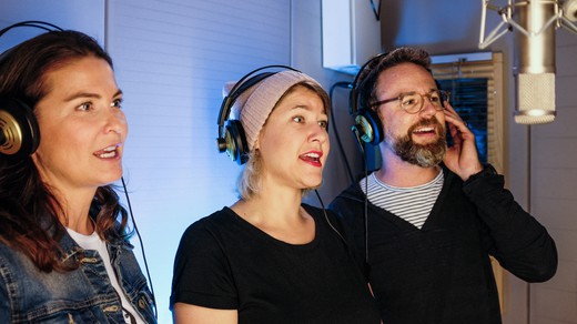 Bild von SRF-Moderatorinnen singen für «Jeder Rappen zählt»