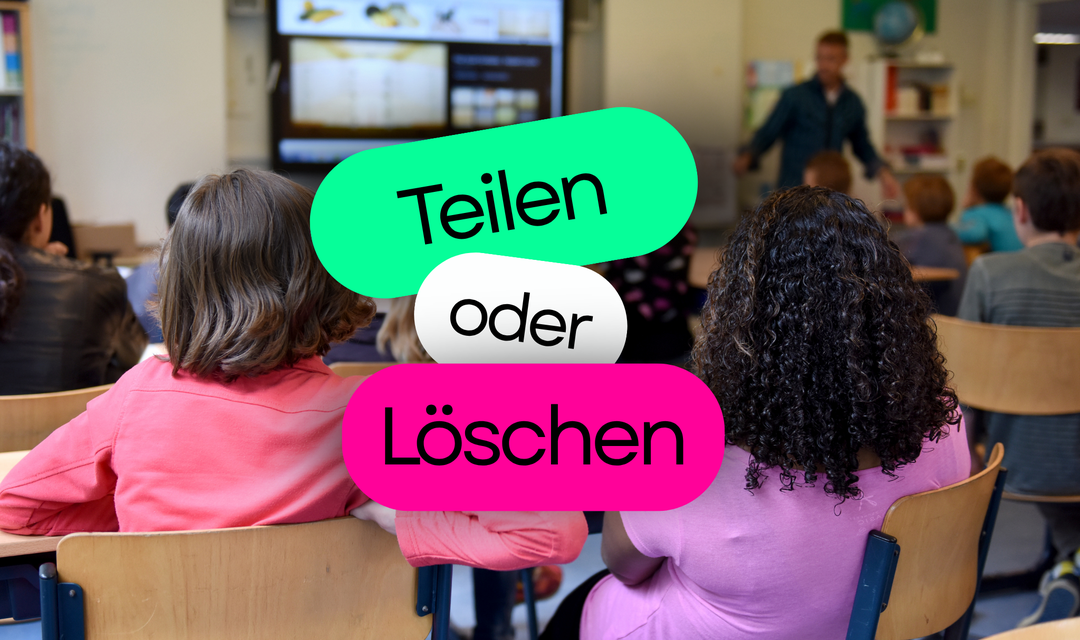 Bild von «Teilen oder Löschen» ist seit Juli live – eine Zwischenbilanz nach 3 Monaten