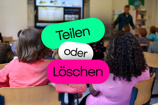 Bild von «Teilen oder Löschen» ist seit Juli live – eine Zwischenbilanz nach 3 Monaten