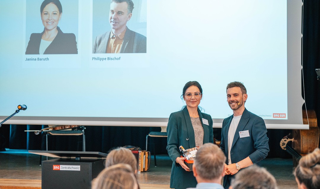 Bild von Delegierte wählen Philippe Bischof und Janina Baruth neu in den Vorstand der SRG Zentralschweiz