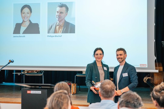 Bild von Delegierte wählen Philippe Bischof und Janina Baruth neu in den Vorstand der SRG Zentralschweiz