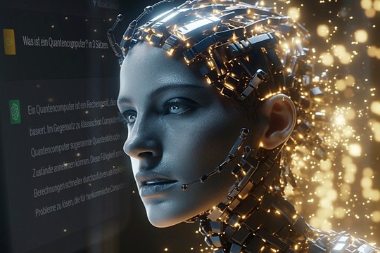 Bild von Künstliche Intelligenz hoch drei