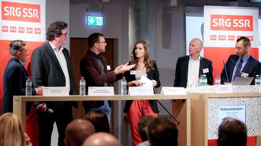 Bild von DAB+ im Zentrum des SRG-Branchenforums